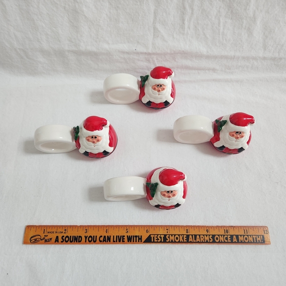 Santa Claus Napkin Rings - Picture 3 of 10